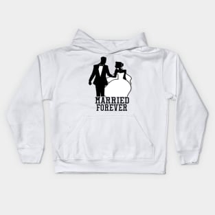 Wedding Marriage Marriage Wedding Ceremony Married Kids Hoodie